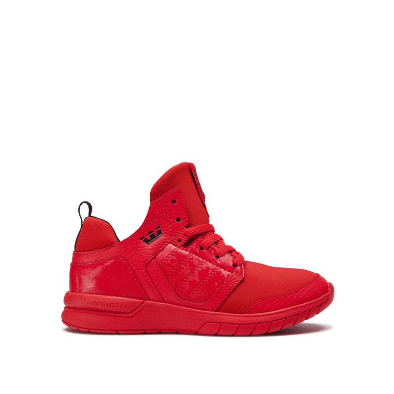 Zapatillas Altas Supra Argentina Niños - VARSITY METHOD Rojas (MXZWF-5807)